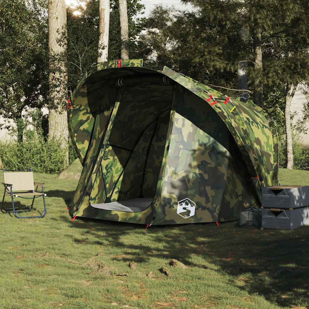 Tenda de pesca para 4 pessoas impermeável camuflagem