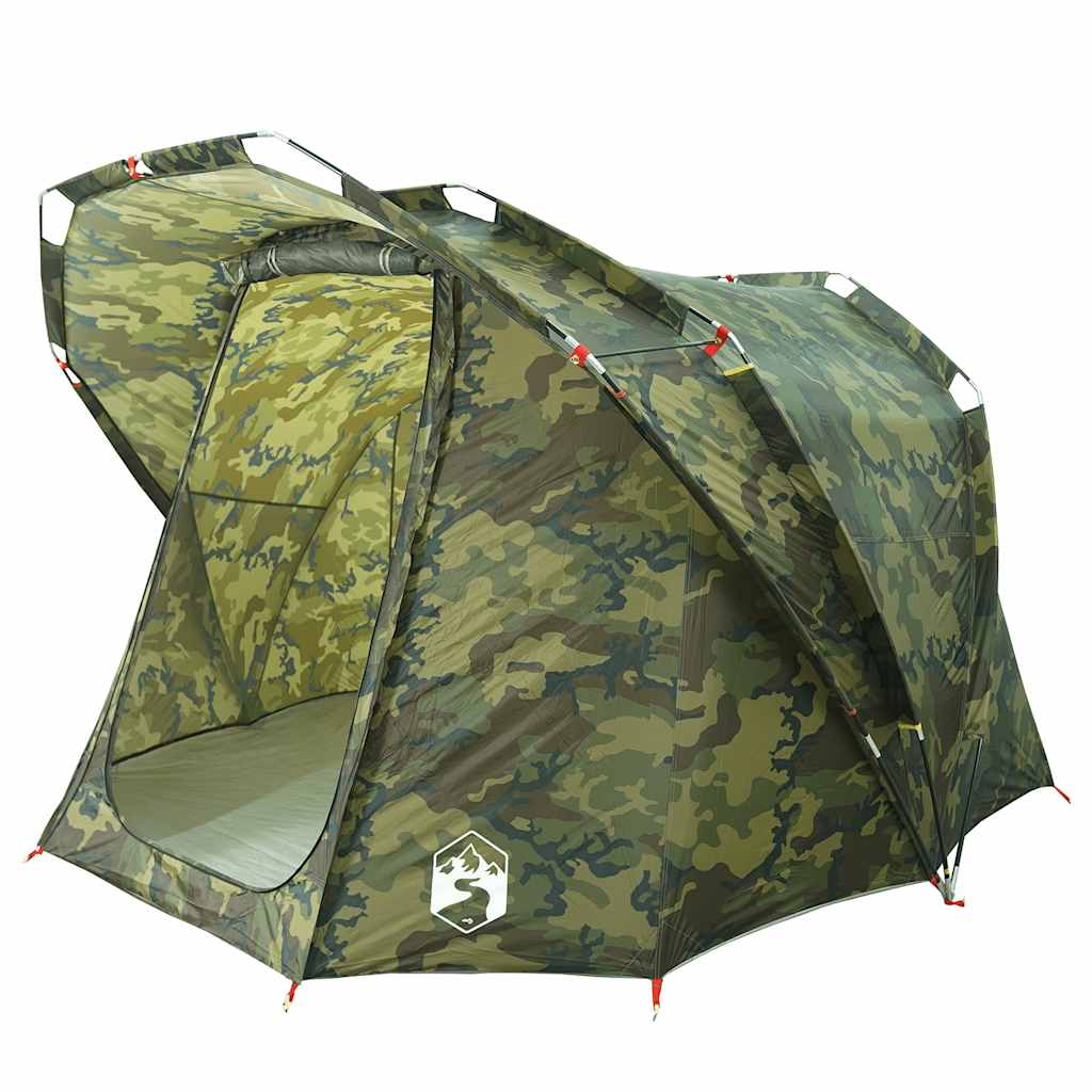 Tenda de pesca para 4 pessoas impermeável camuflagem