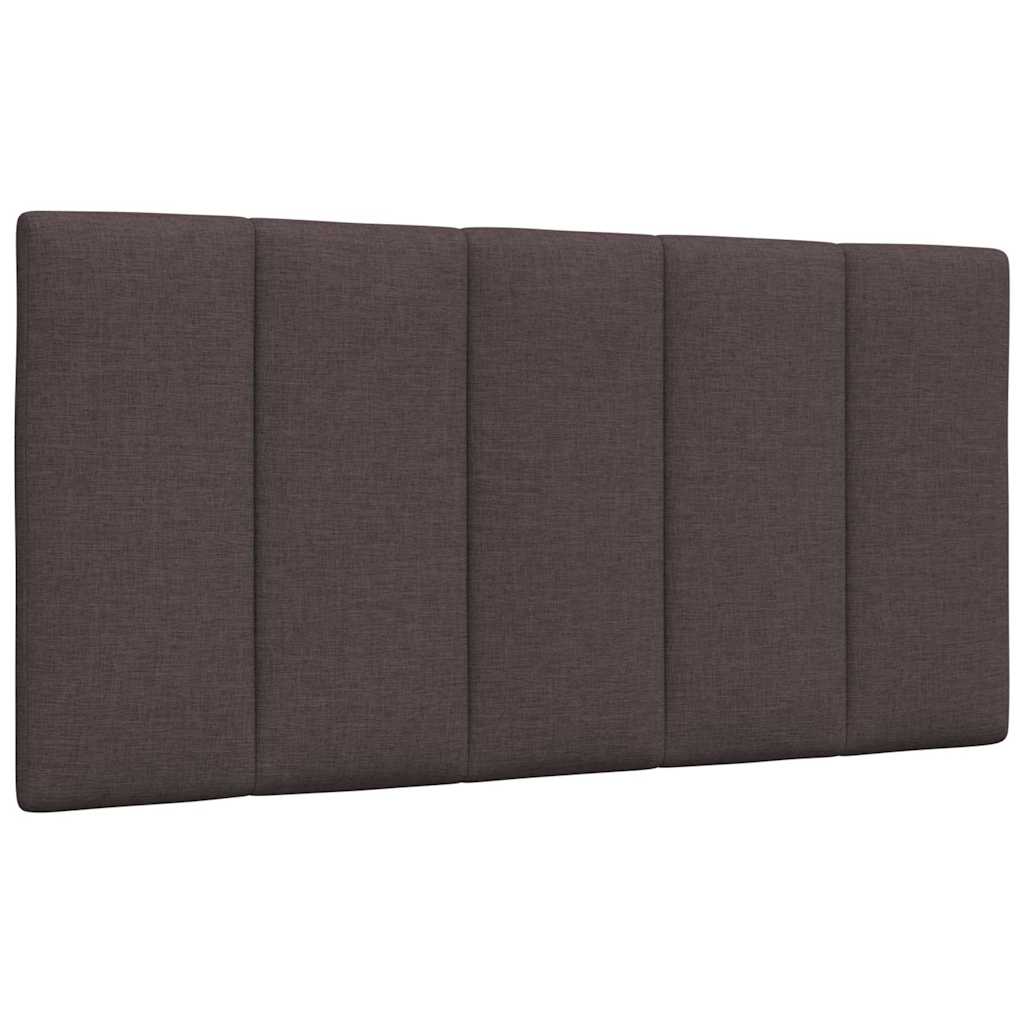 Almofadão de cabeceira hanko 100 cm tecido castanho-escuro