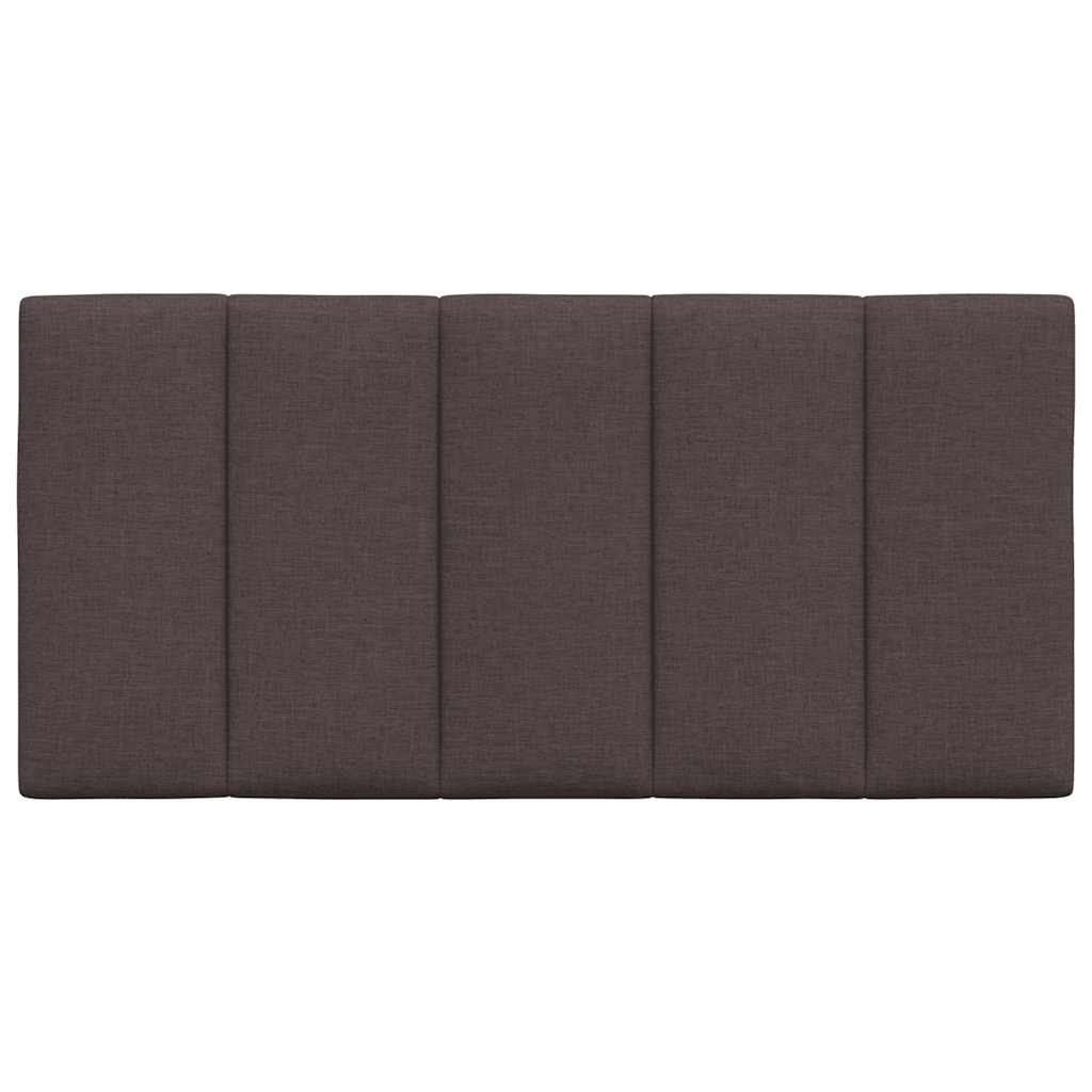 Almofadão de cabeceira hanko 100 cm tecido castanho-escuro