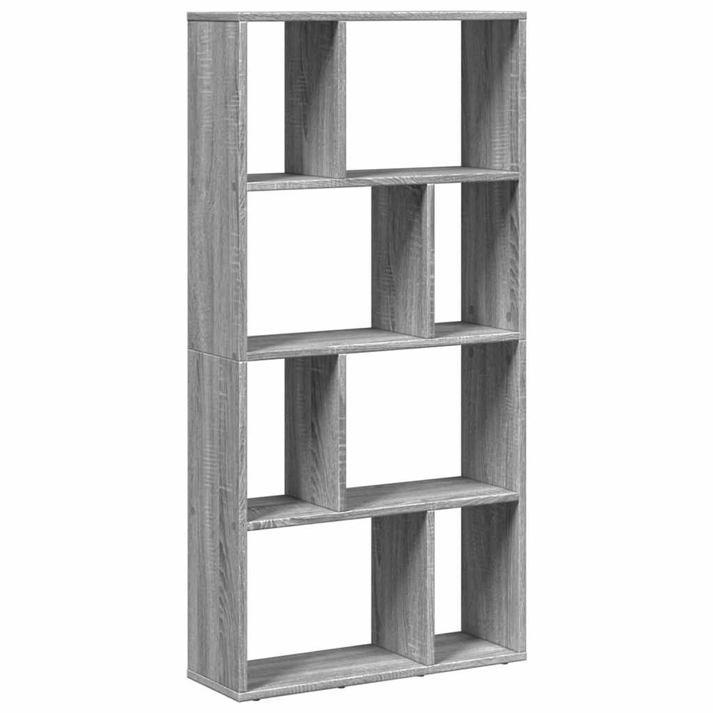 Estante 60x20x120,5 cm derivados de madeira cinzento sonoma