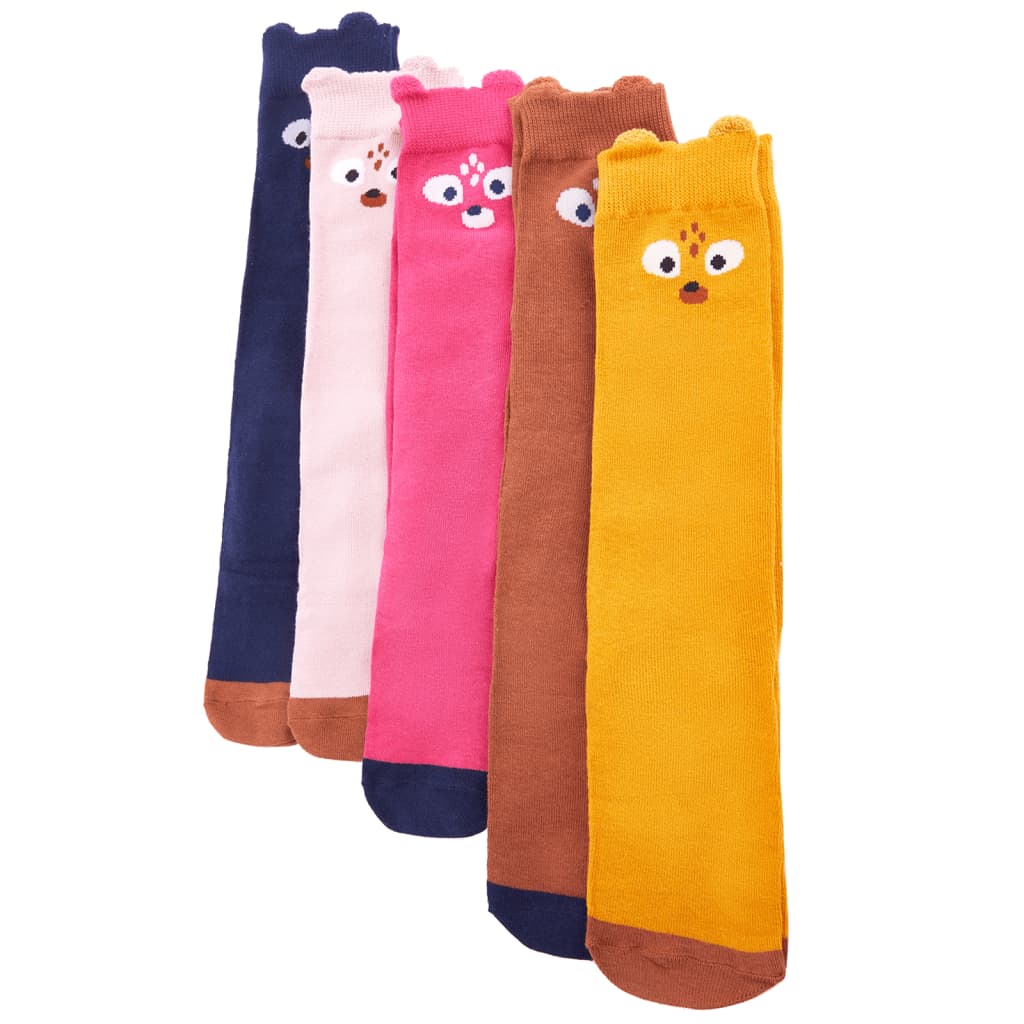 Meias para criança 5 pares ue 30-34