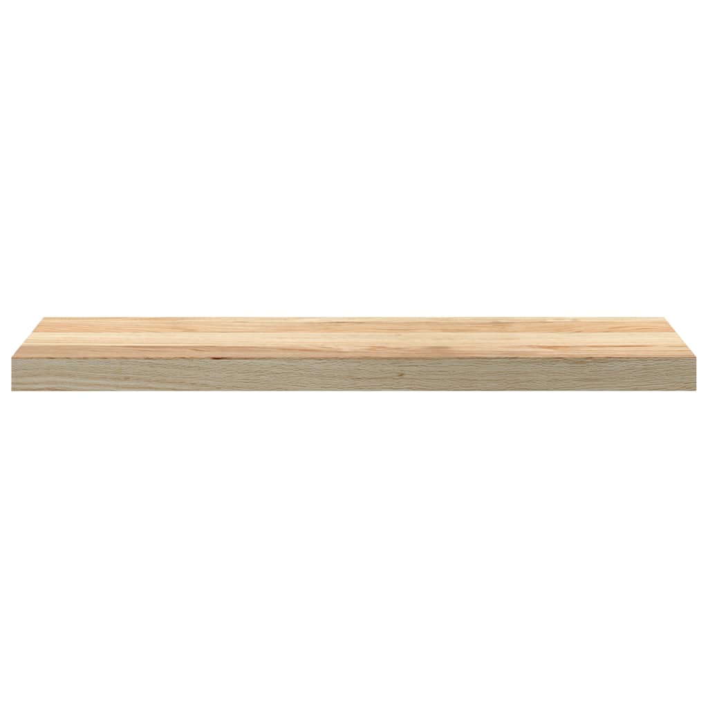 Soleiras da janela 2 pcs 80x20x2 cm carvalho maciço não tratado
