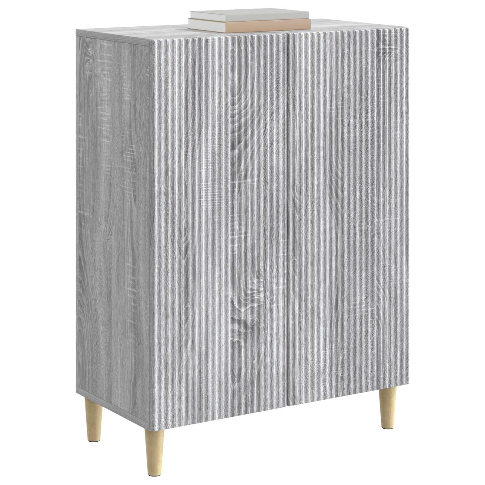 Buffet sonoma cinzento 66 x 34,5 x 90 cm derivados de madeira