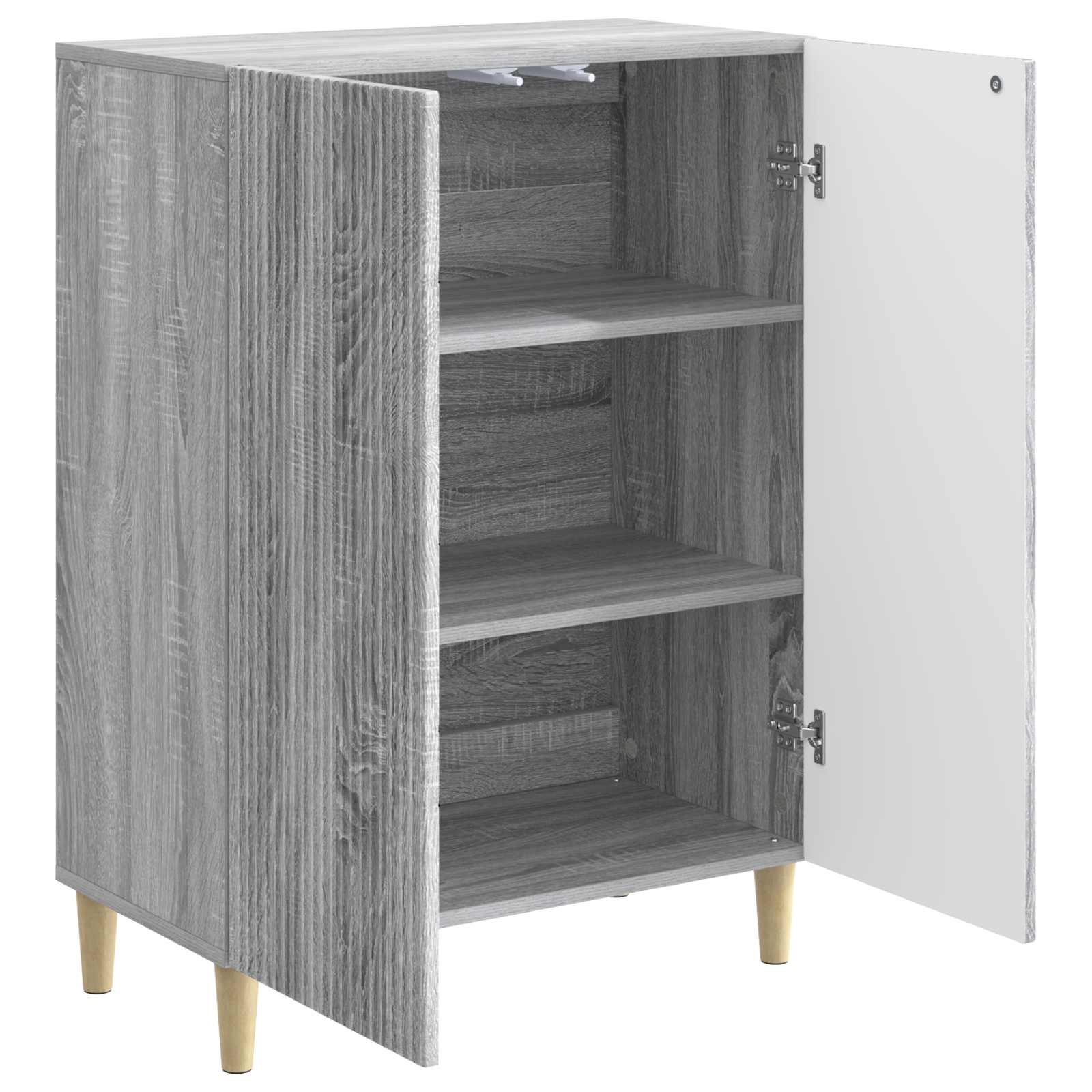 Buffet sonoma cinzento 66 x 34,5 x 90 cm derivados de madeira