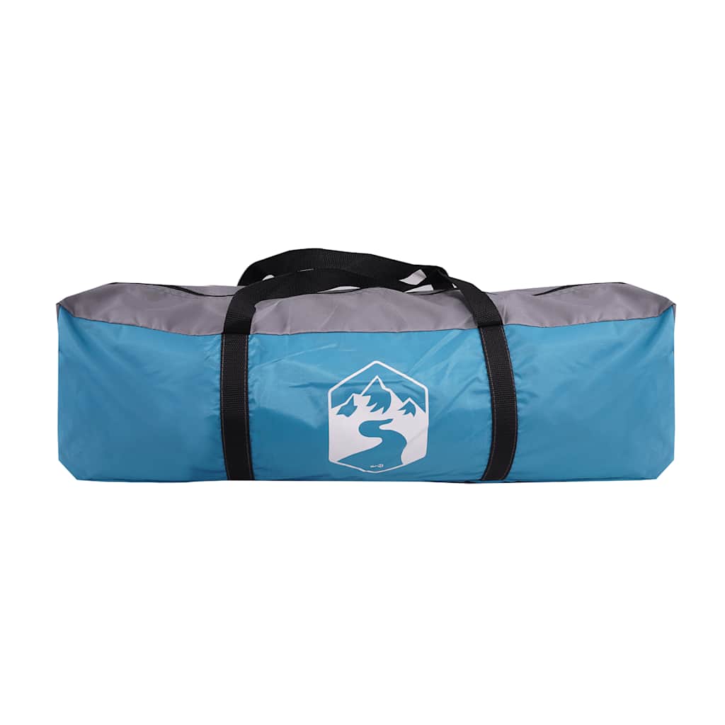 Lona de campismo 460x305x210 cm impermeável azul