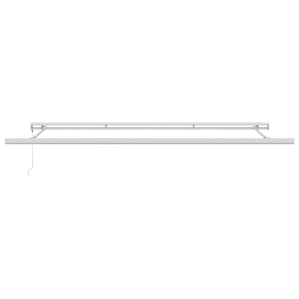 Toldo retrátil manual 450x300 cm bordô