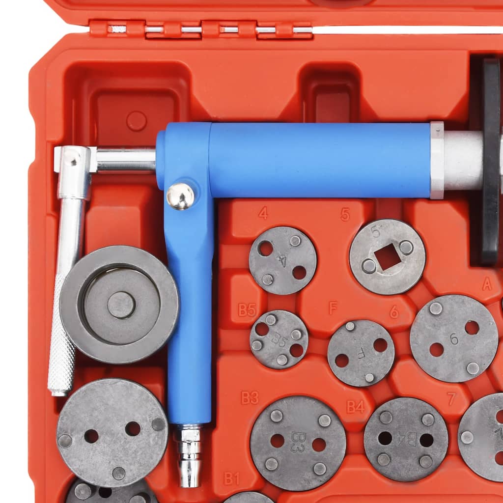 23Pcs kit pneumático p/ pistões dos êmbolos do travão universal