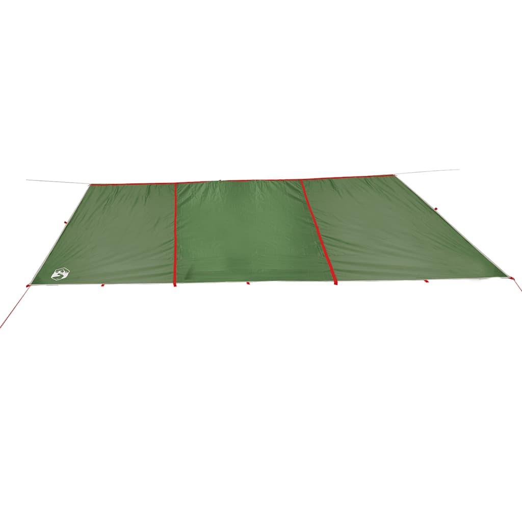 Lona de campismo 420x440 cm impermeável verde
