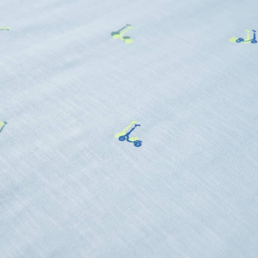 T-shirt para criança azul-claro 116