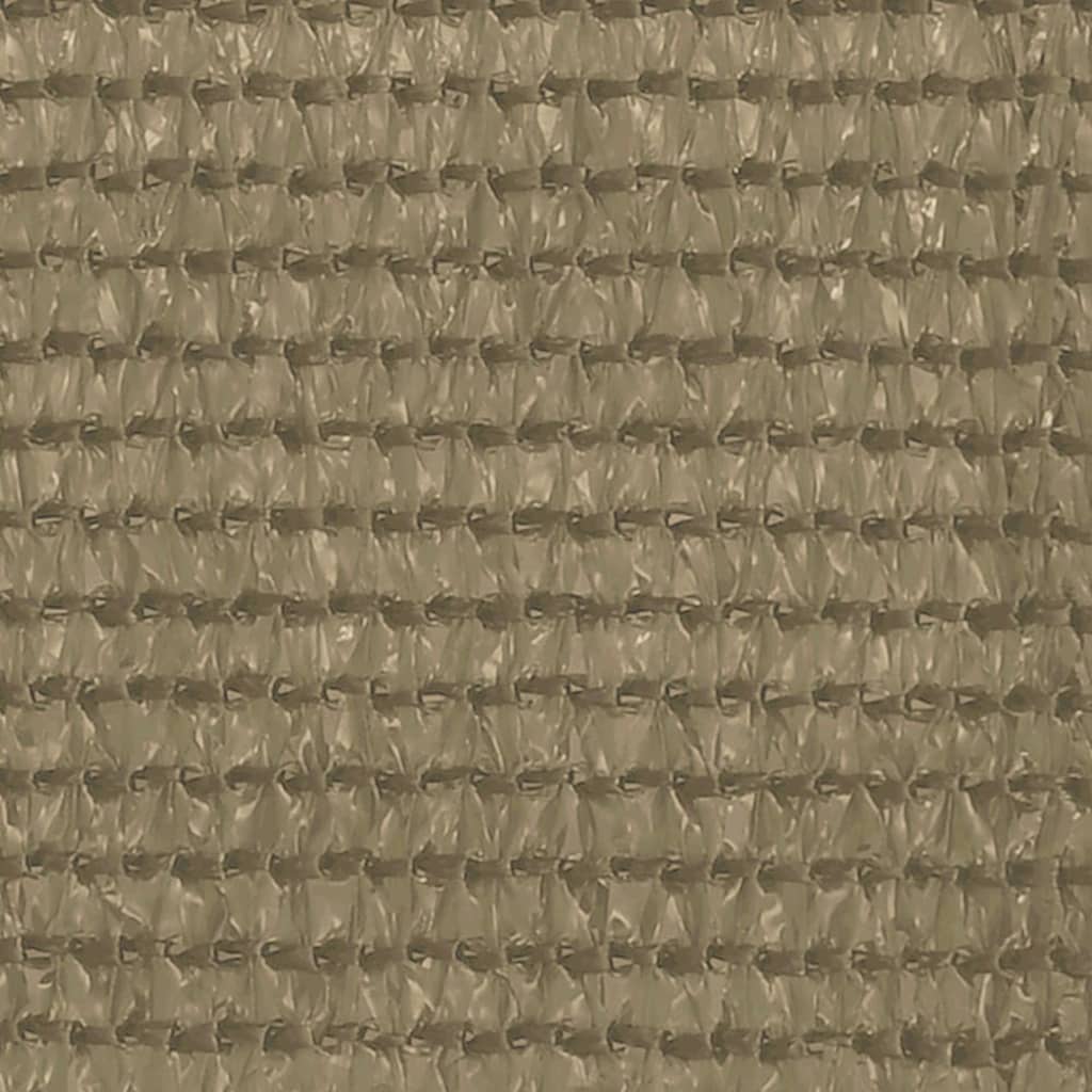 Tela de varanda 75x300 cm pead cinzento-acastanhado