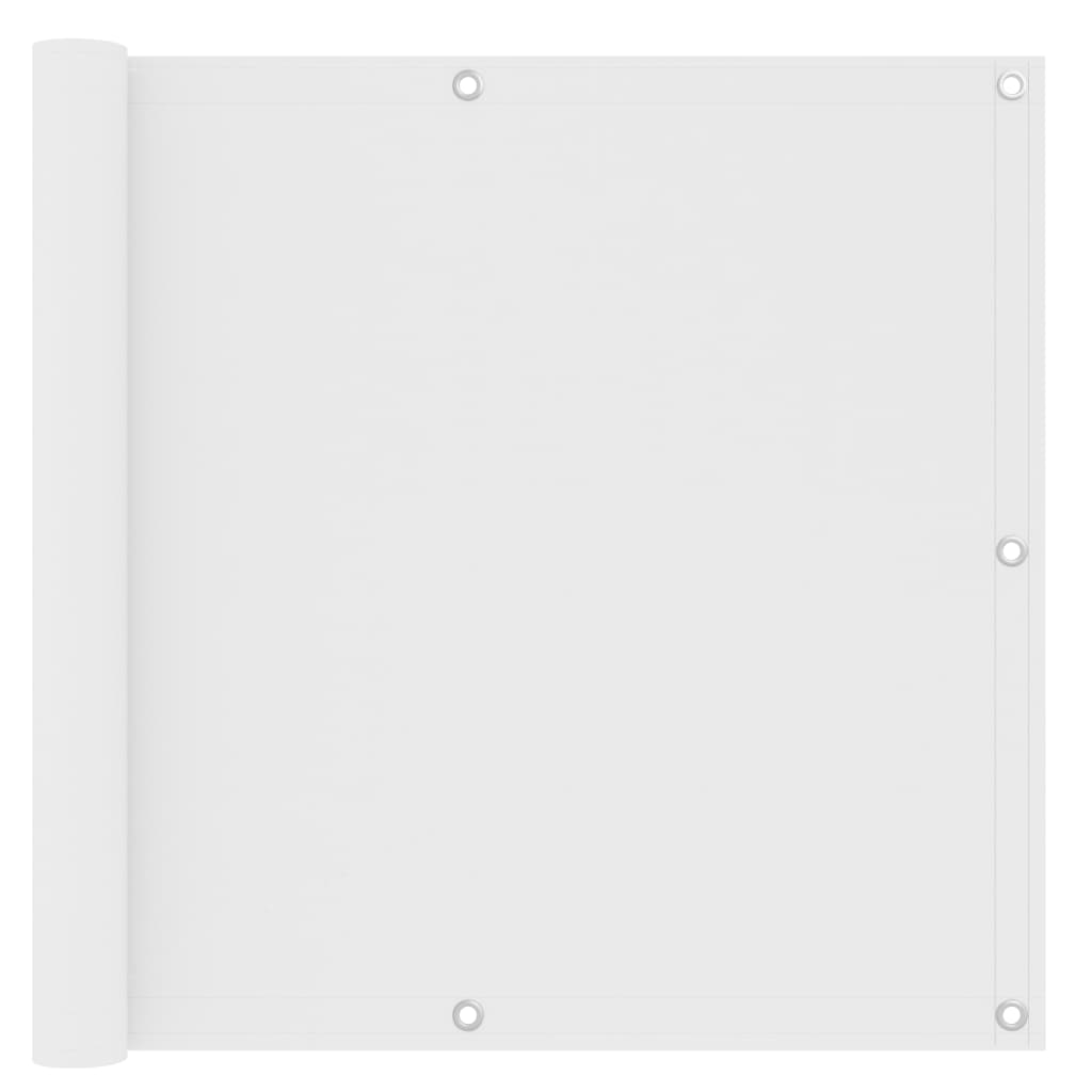 Tela de varanda 90x500 cm tecido oxford branco