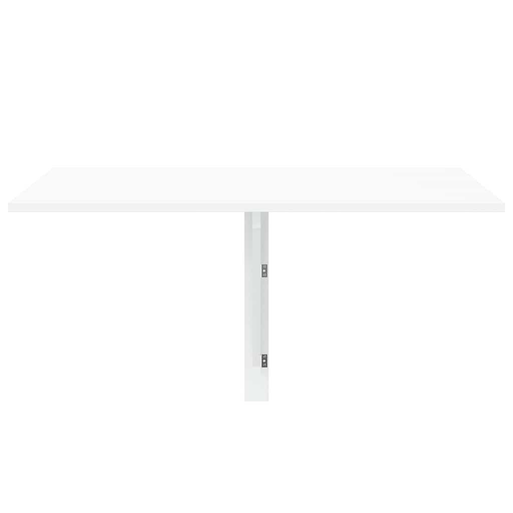 Mesa de parede dobrável 100x60 cm branco