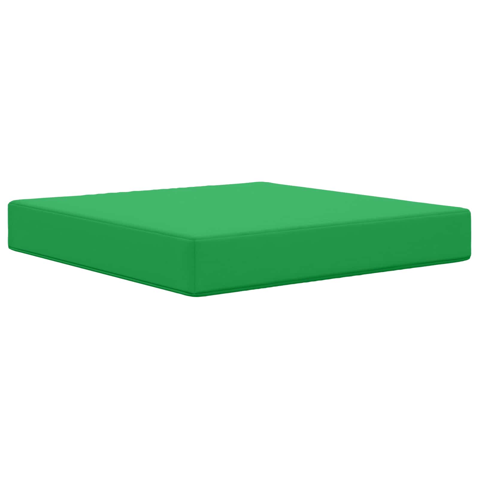 Almofada para sofá externo poliéster verde 60 x 60 x 8 cm
