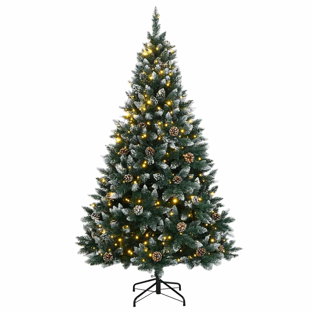 Árvore de natal artificial com 150 luzes LED 120 cm