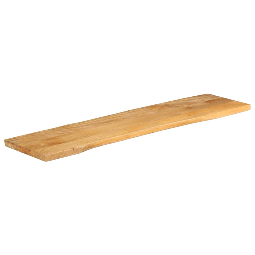 Tampo de mesa c/ borda viva 180x40x2,5 cm mangueira maciça