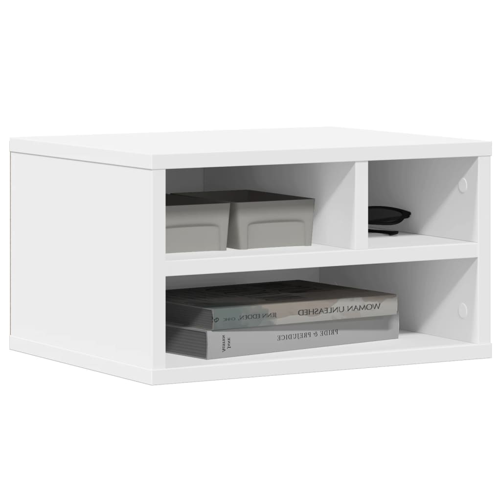 Suporte de impressora 40x32x22,5 cm derivados madeira branco