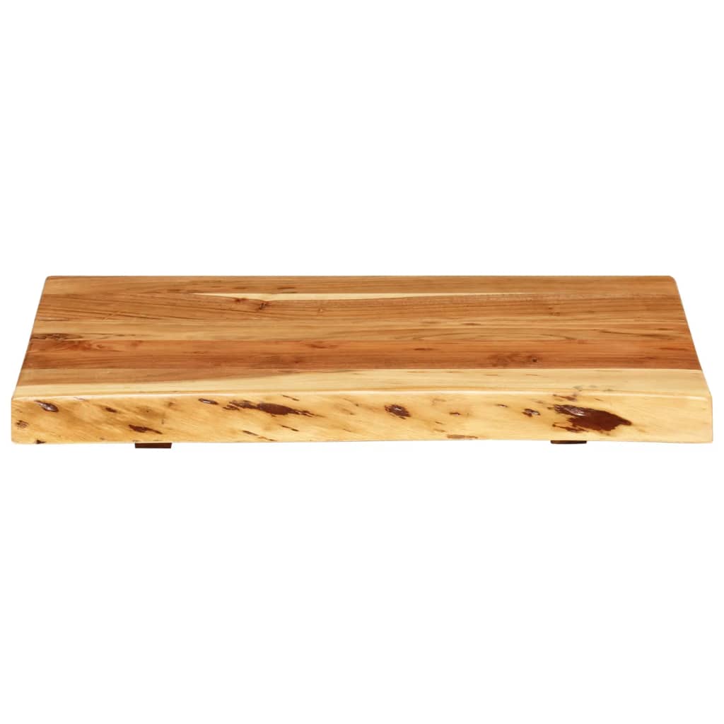 Tampo p/ móvel toucador wc 58x52x3,8 cm madeira acácia maciça