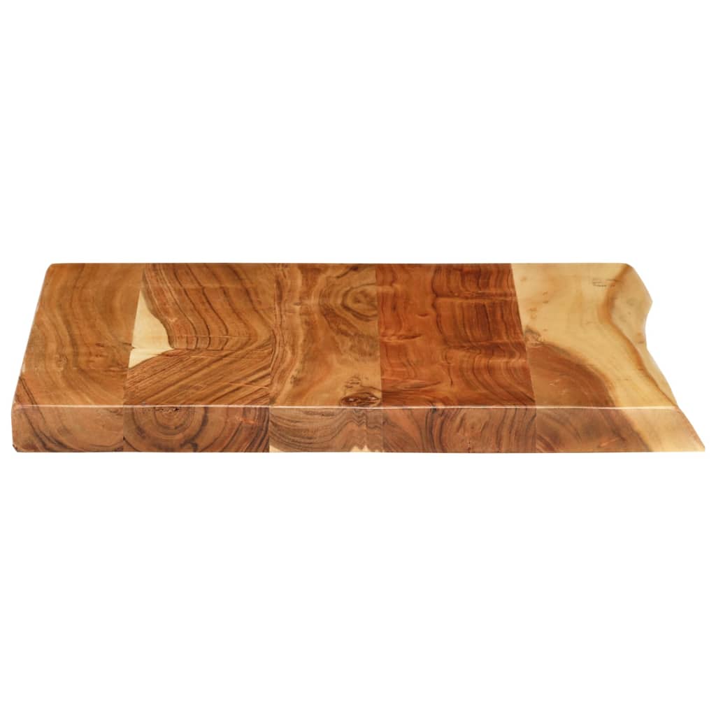 Tampo p/ móvel toucador wc 58x52x3,8 cm madeira acácia maciça