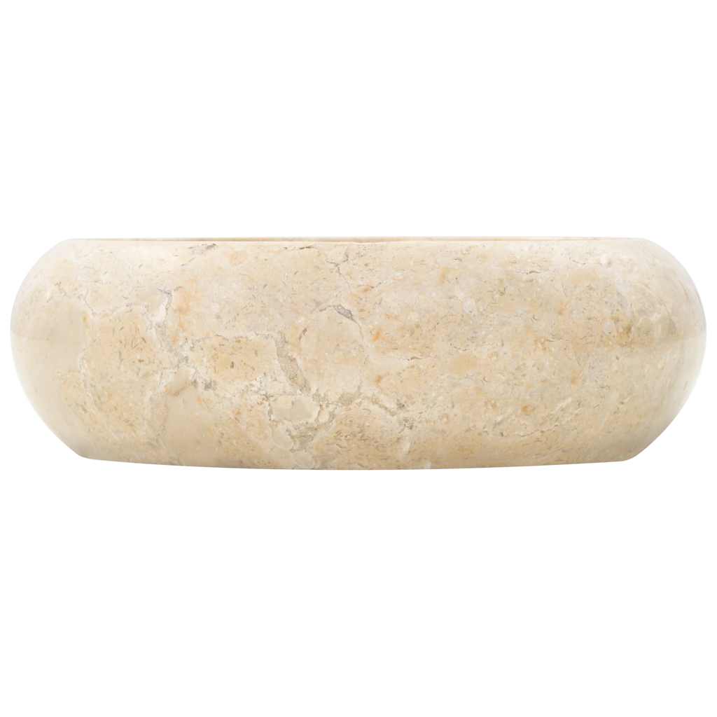 Lavatório 40x12 cm mármore creme