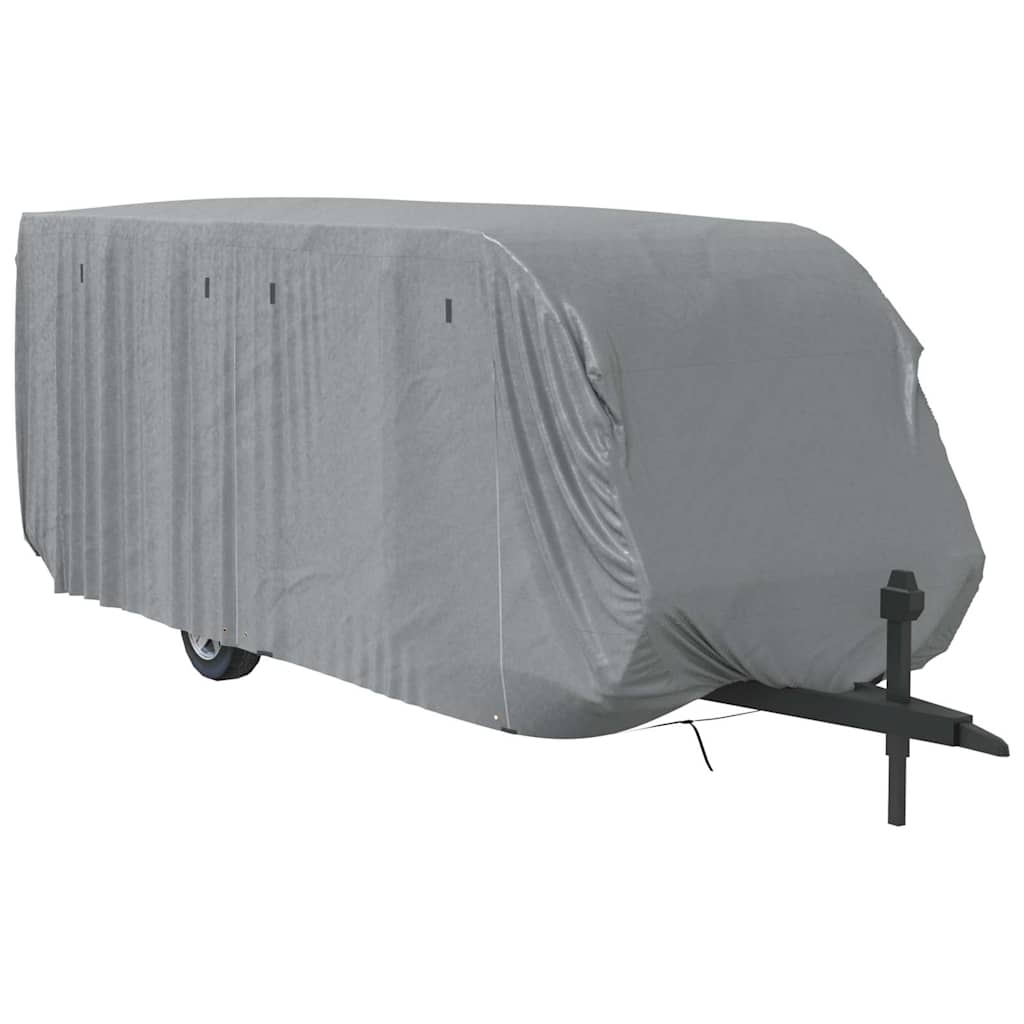 Cobertura caravana 732x250x220 cm tecido não tecido cinzento