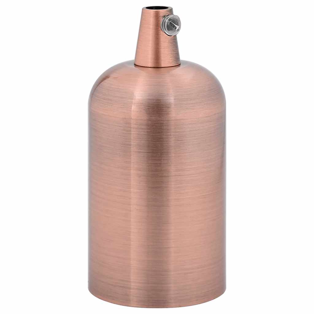 Casquilhos de lâmpadas 2 pcs bronze vermelho e27
