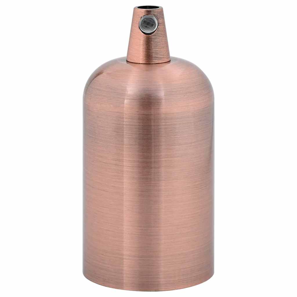 Casquilhos de lâmpadas 2 pcs bronze vermelho e27