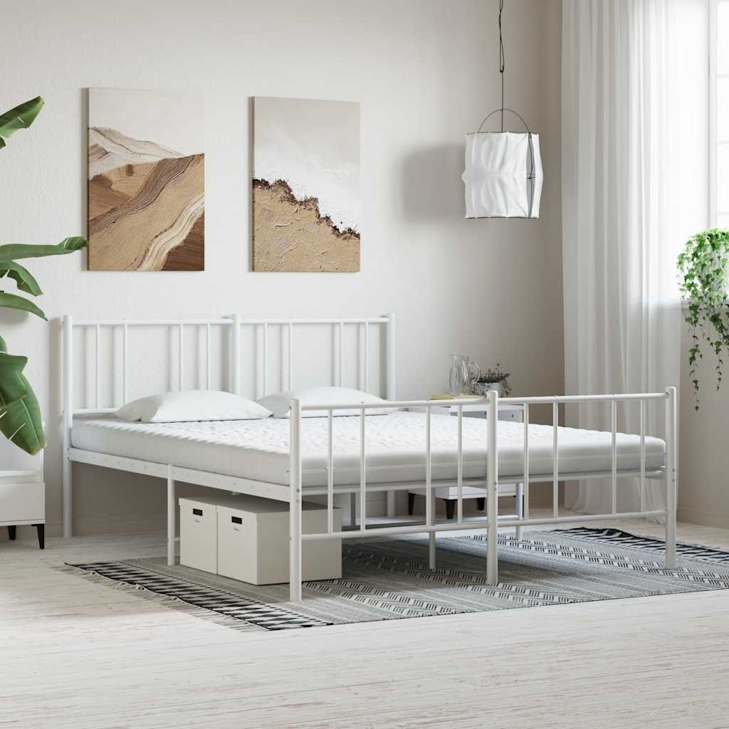 Colchão de espuma 200x210 cm 7 zonas dureza 20 ild branco
