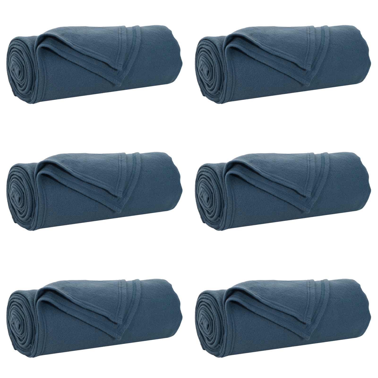 Cobertores de sofá 6 unid. azul marinho 270 x 240 cm 5.38 lã