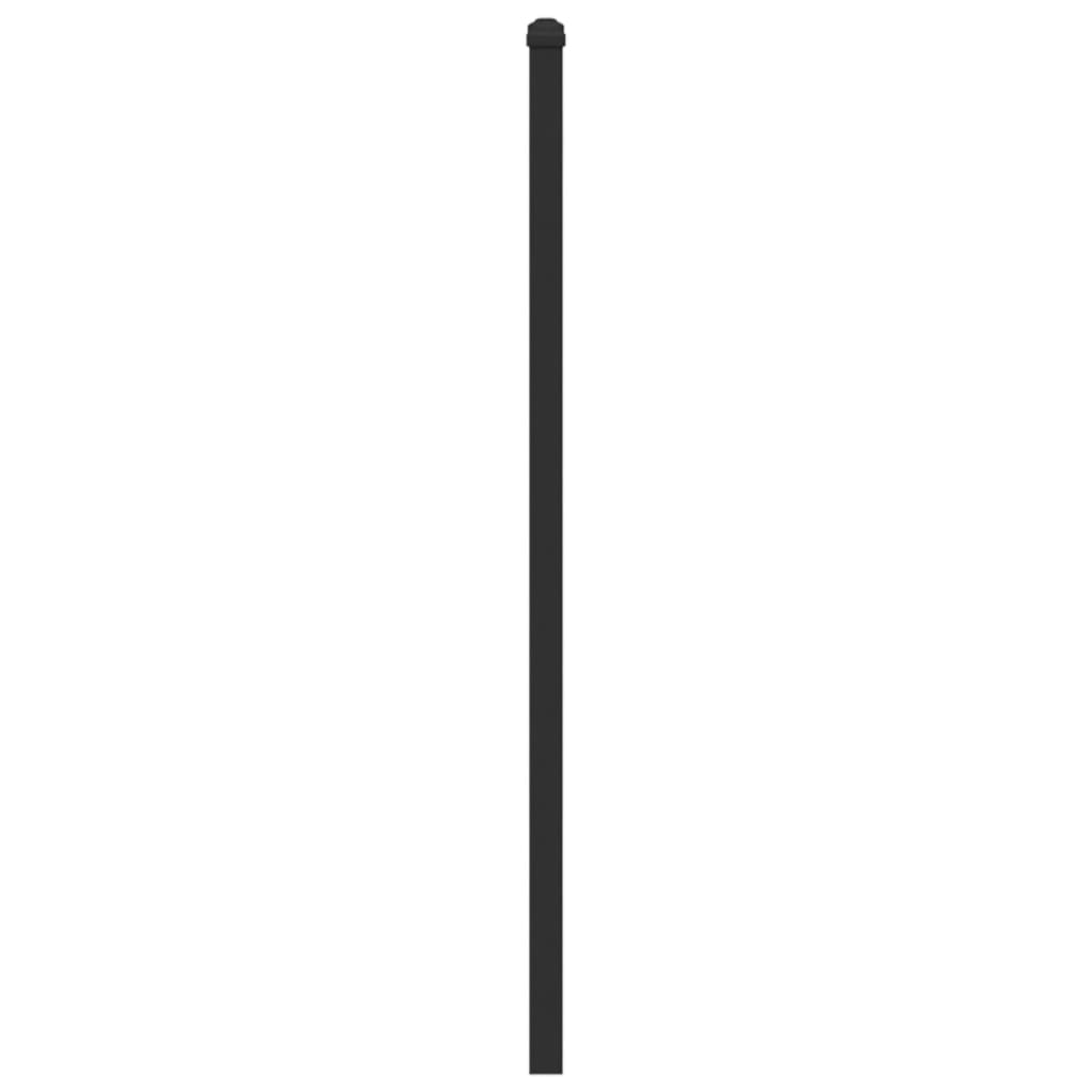 Cabeceira de substituição 150 cm derivados madeira/aço carvalho fumado