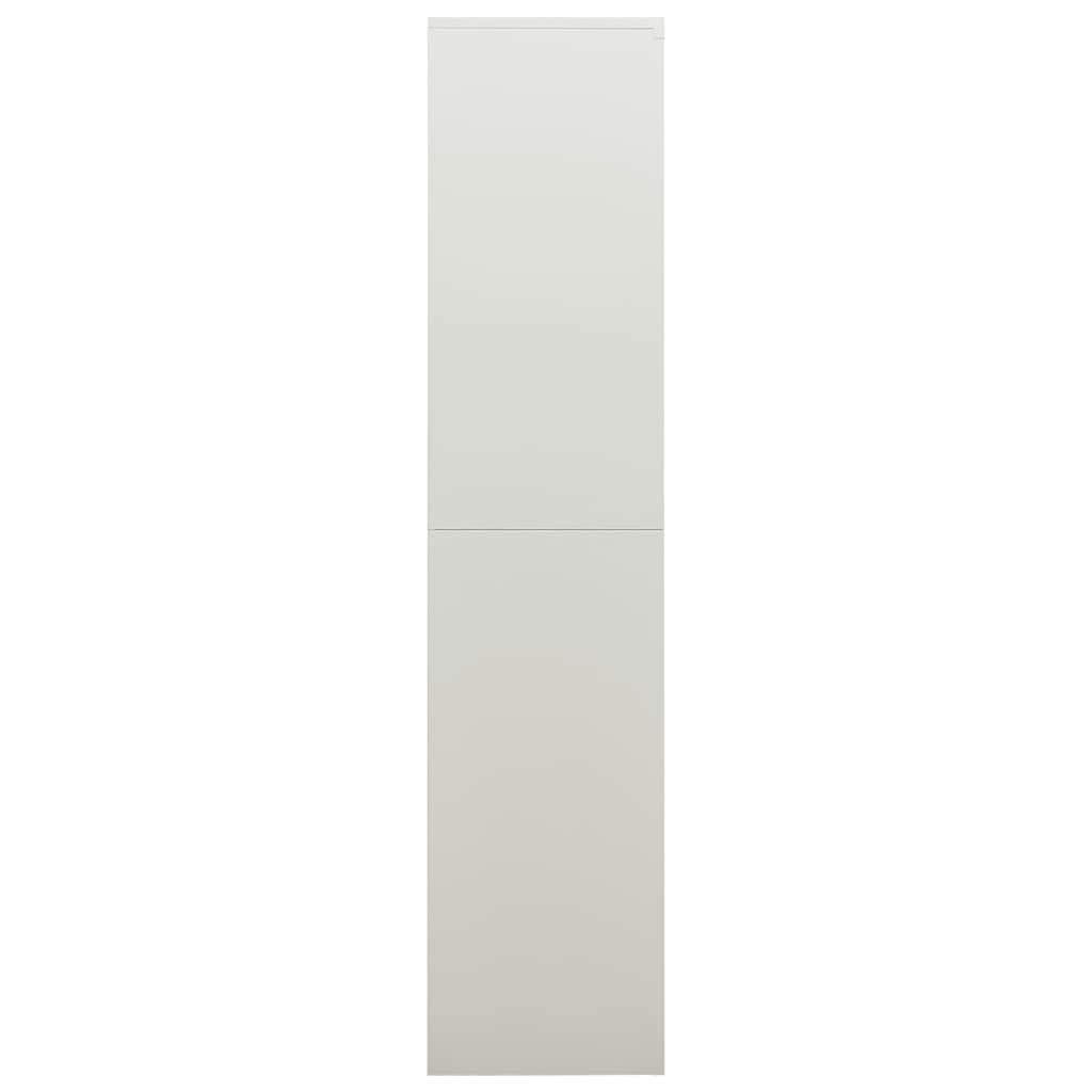 Cacifo 90x40x180 cm aço cinzento-claro