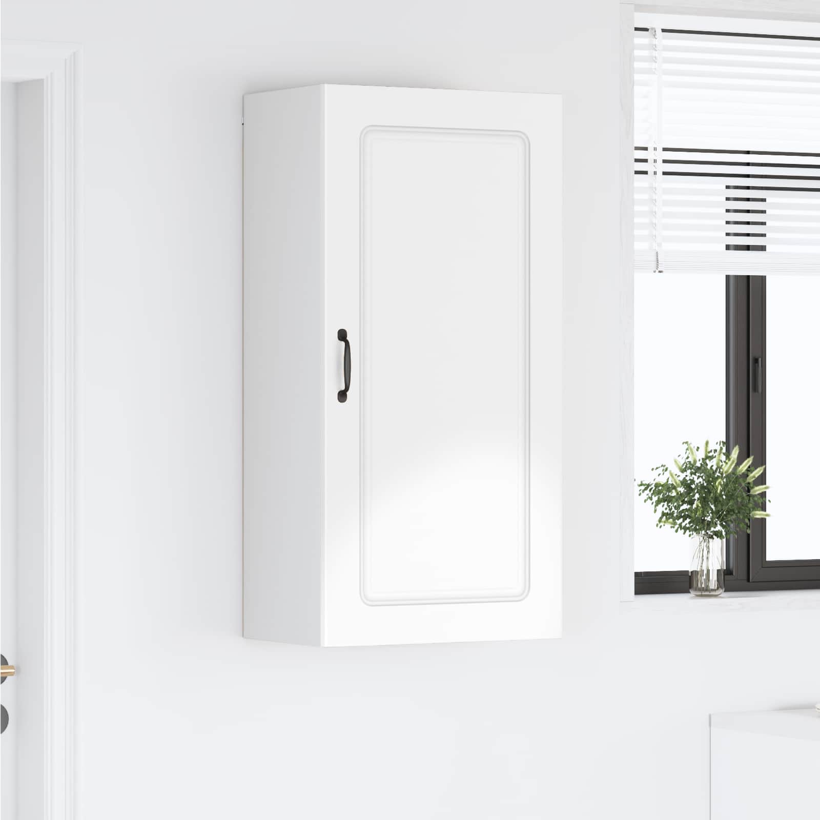 Painel de lava-louça kalmar branco brilhante 50 x 31 x 100 cm