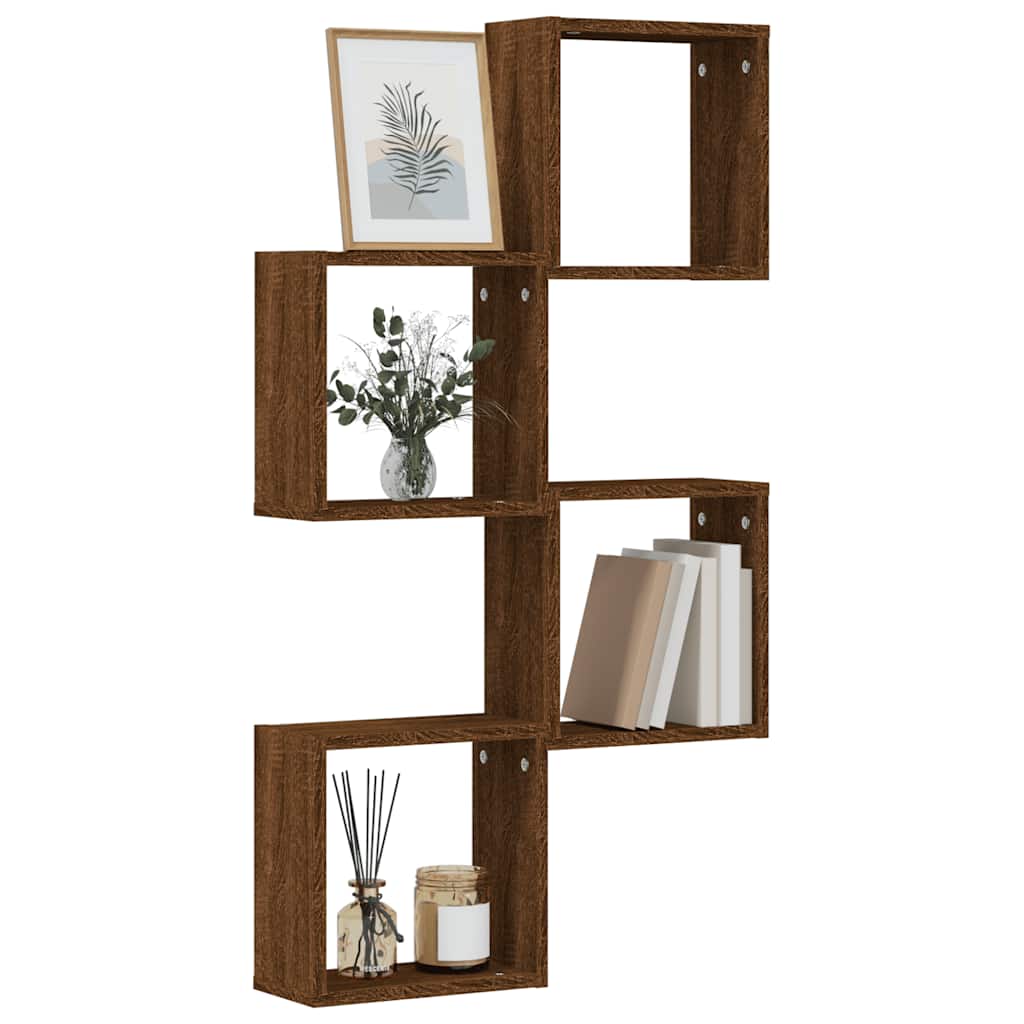 Prateleiras de parede em forma de cubo 4 pcs 30x15x30cm