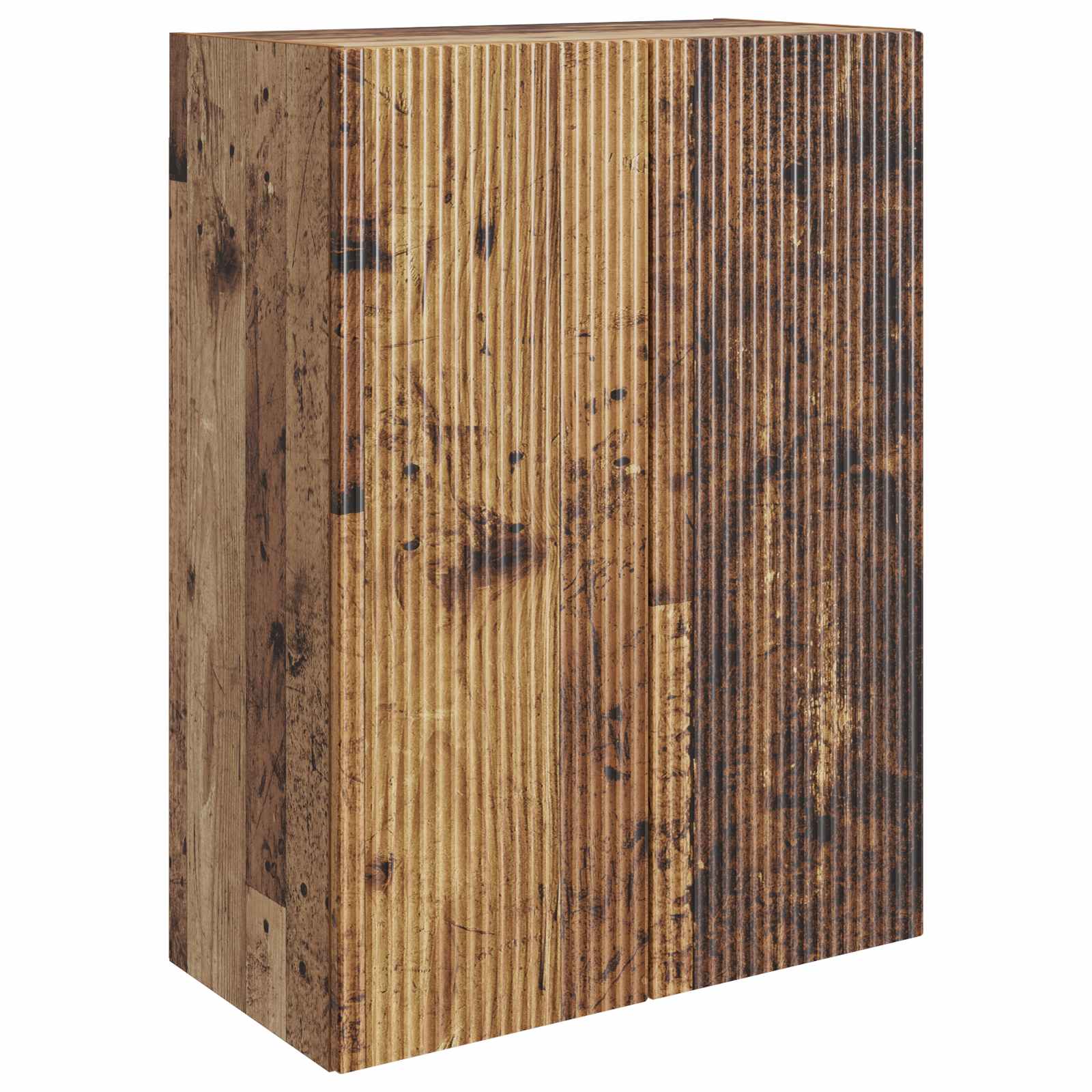 Armário de parede madeira antiga 66 x 34,5 x 90 cm