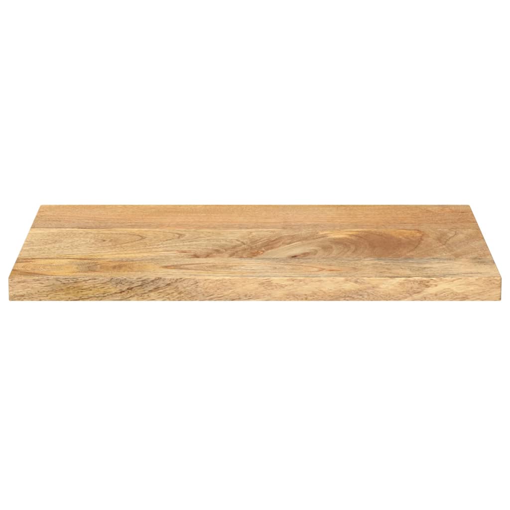 Tampo de mesa retangular 60x20x3,8 cm mangueira maciça