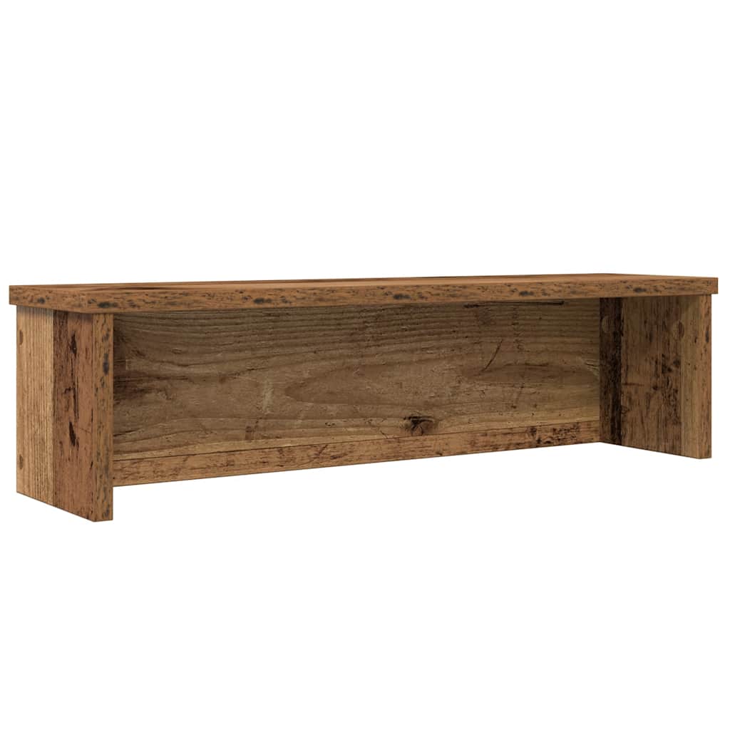 Rack de cozinha empilhável madeira velha madeira engenheirada