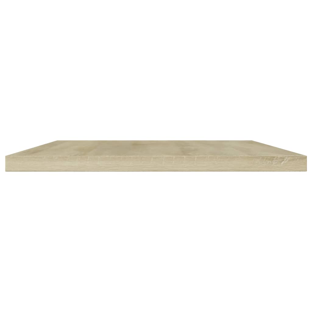 Prateleiras estante 4pcs 60x20x1,5cm contraplacado cor carvalho