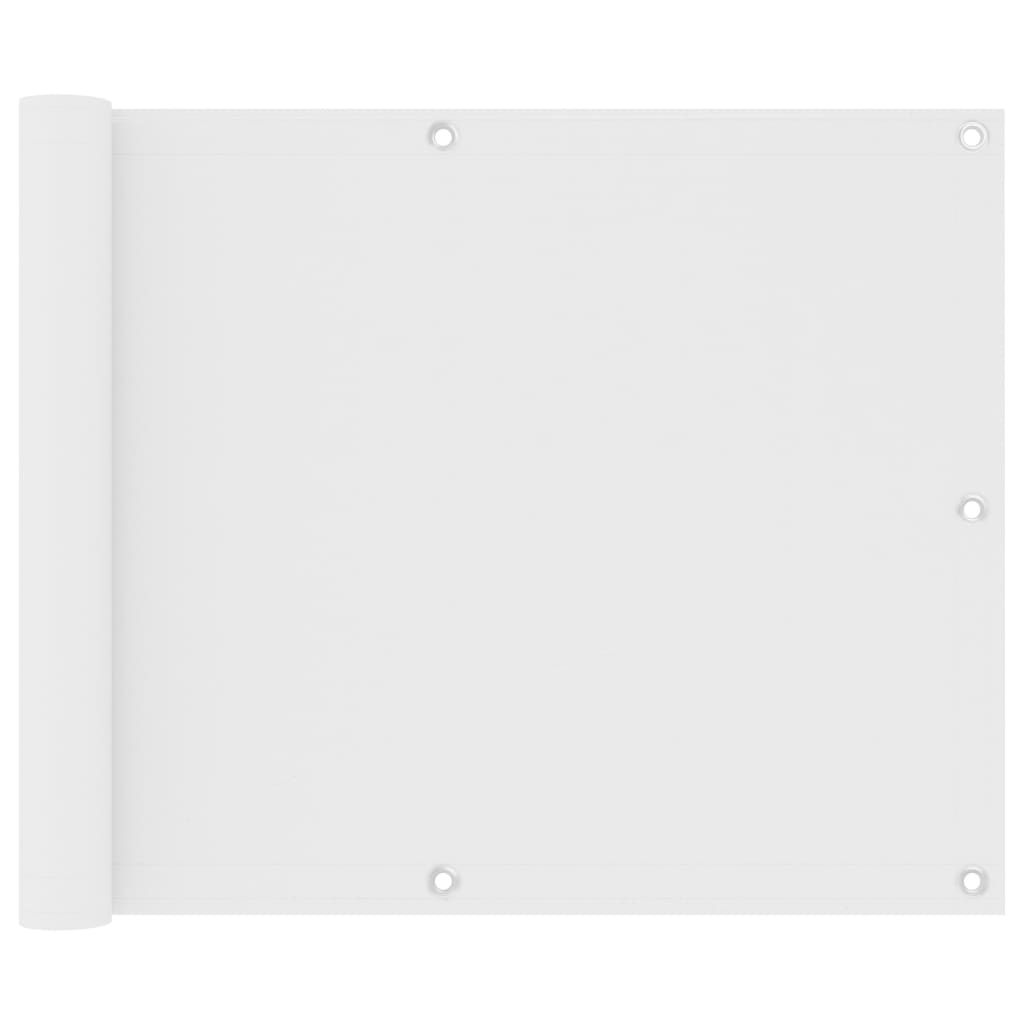 Tela de varanda 75x300 cm tecido oxford branco