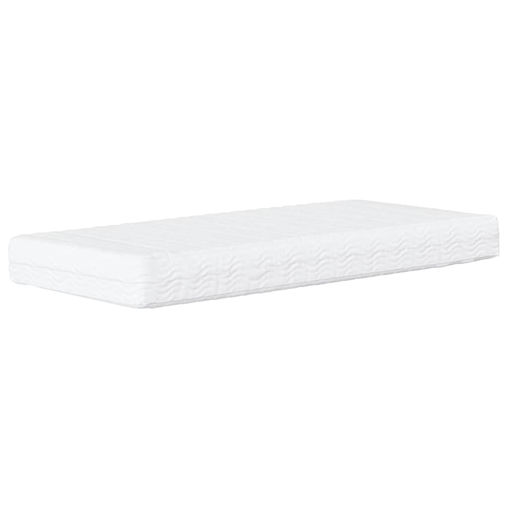 Colchão de espuma 90x220 cm dureza h2 h3 branco