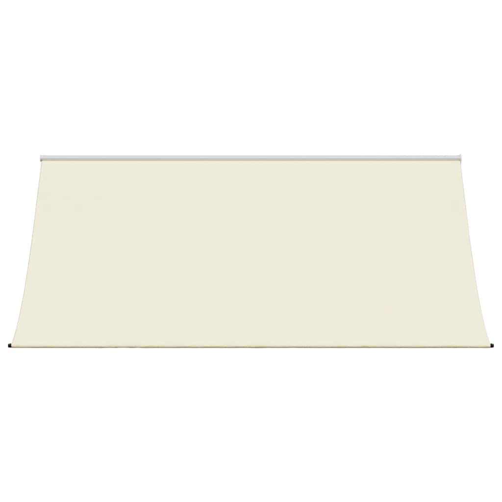 Toldo retrátil 300x150 cm tecido e aço cor creme