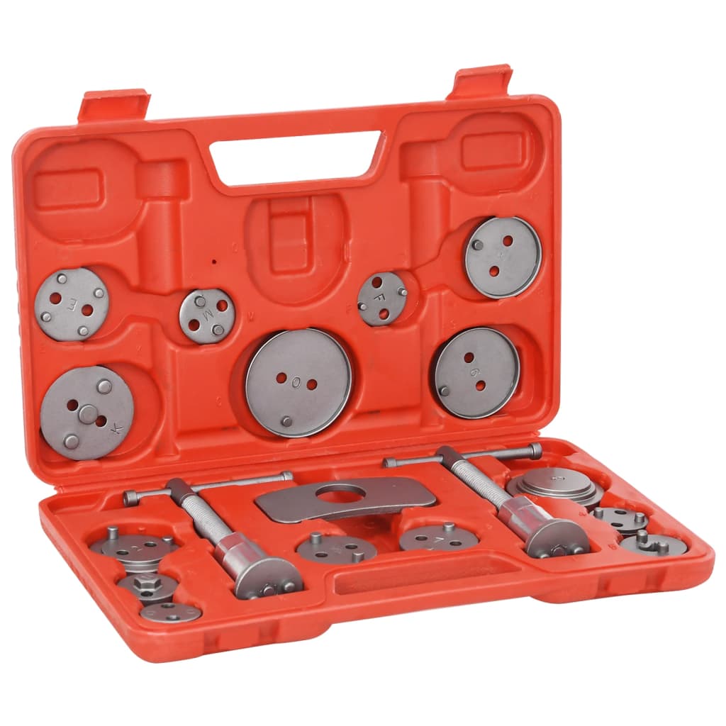 18 Pcs kit de ferramentas recuo pistão pinça do travão de disco
