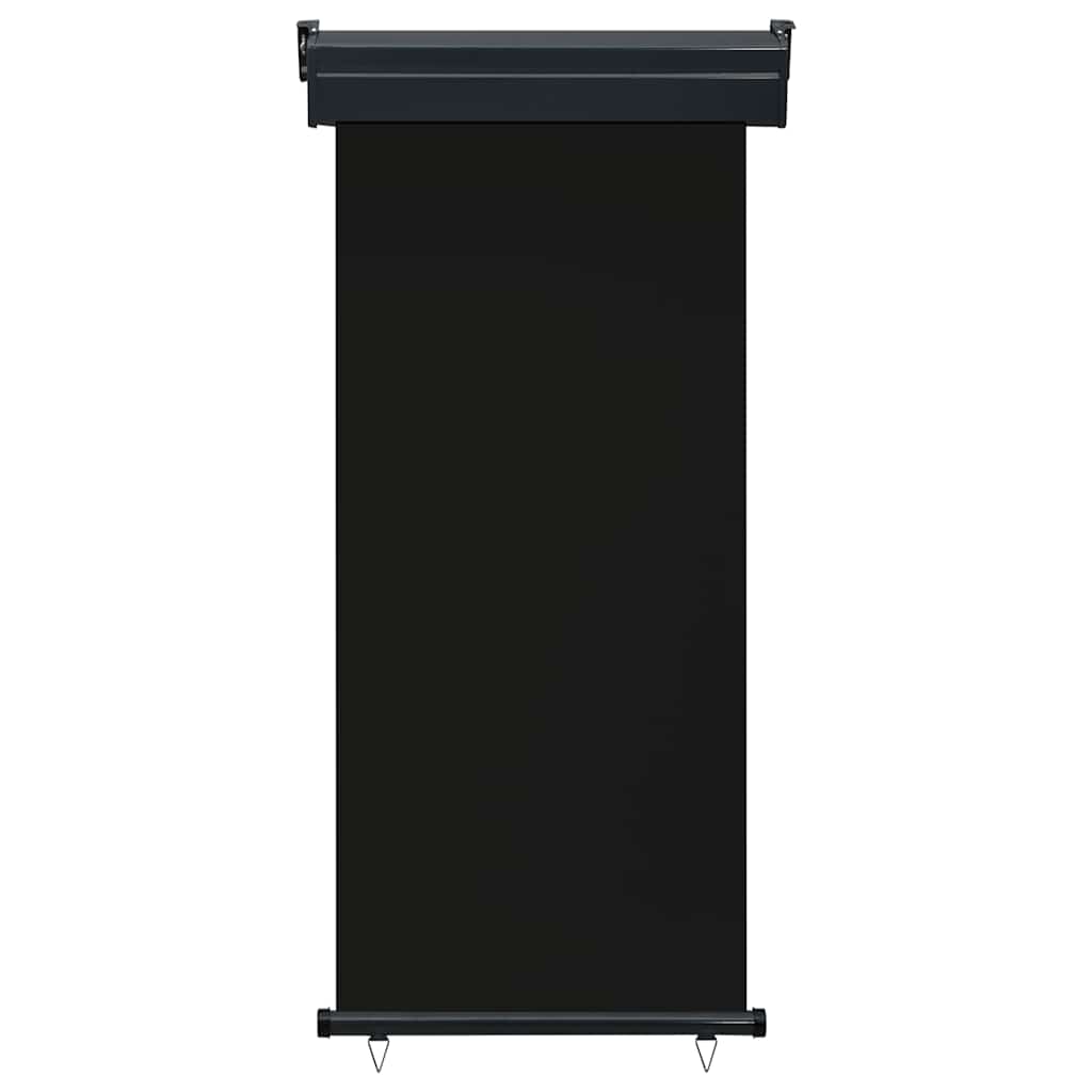 Toldo lateral para varanda 80x250 cm preto