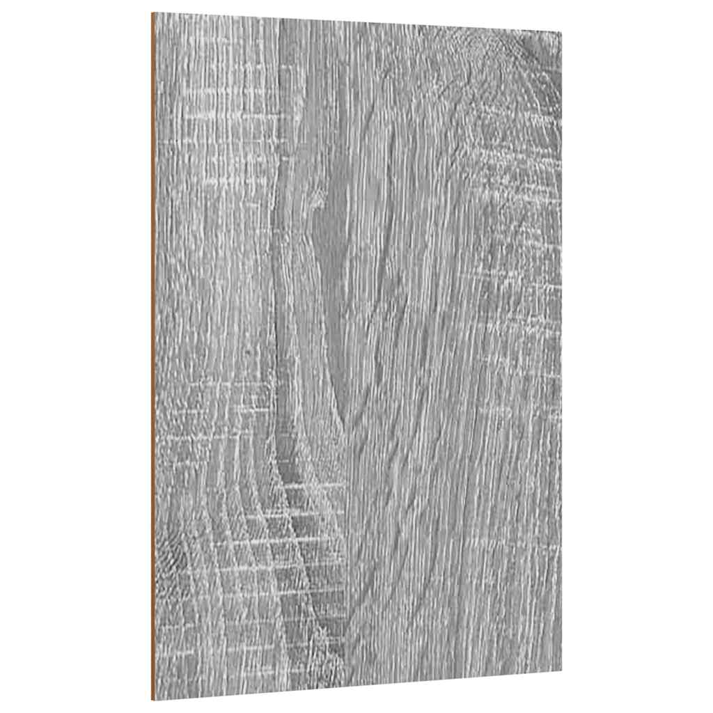 Painéis de decoração 50 unid. cinza sonoma 21 x 30 x 0,27 cm