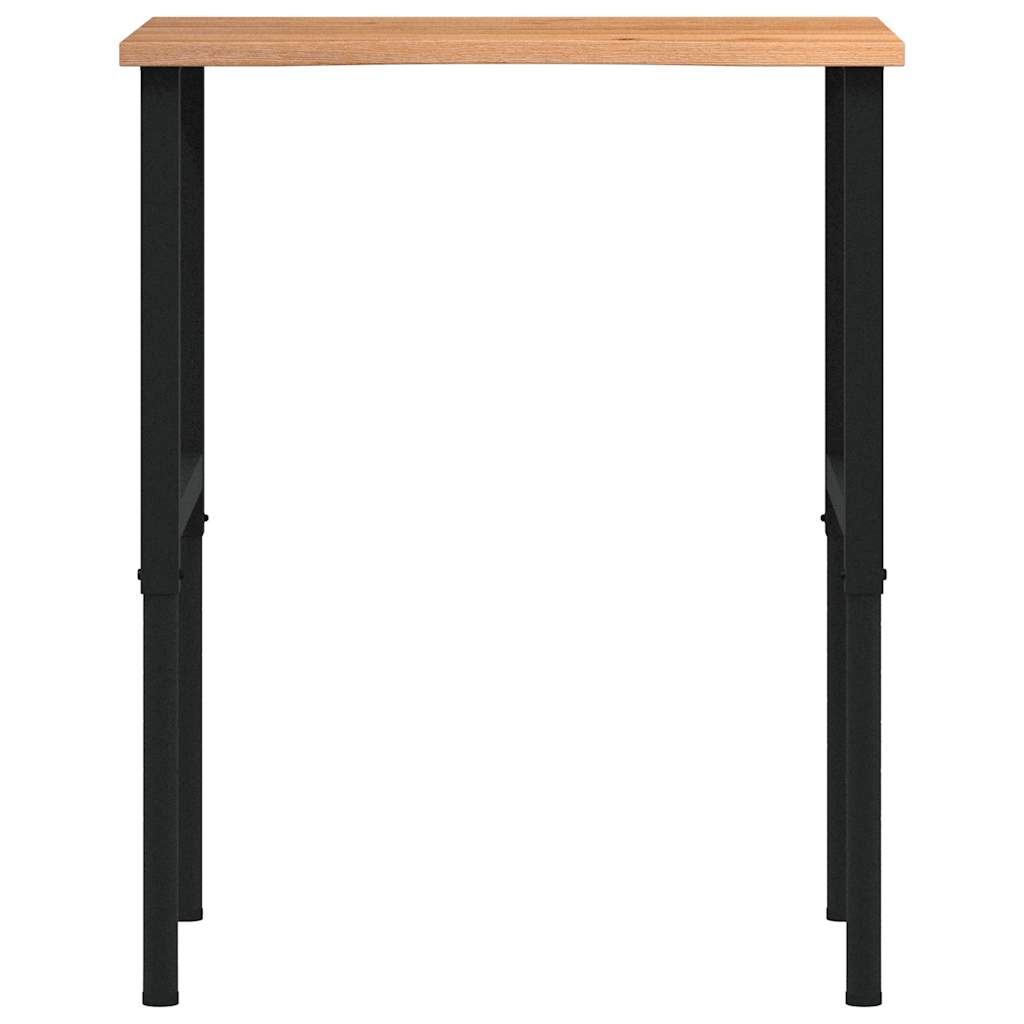 Bancada 80x60x(71,5-98) cm carvalho castanho-claro