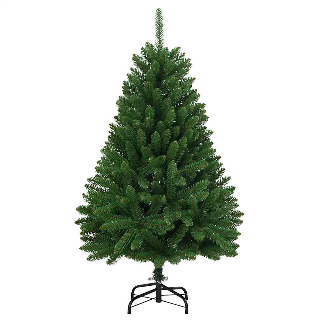 Árvore de natal artificial articulada com suporte 120 cm verde