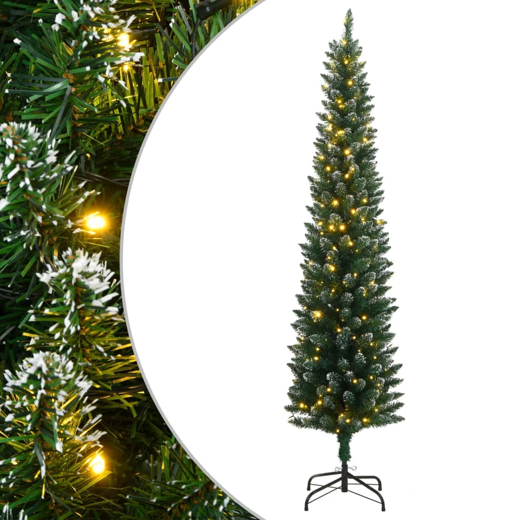 Árvore de natal artificial com 150 luzes LED 120 cm