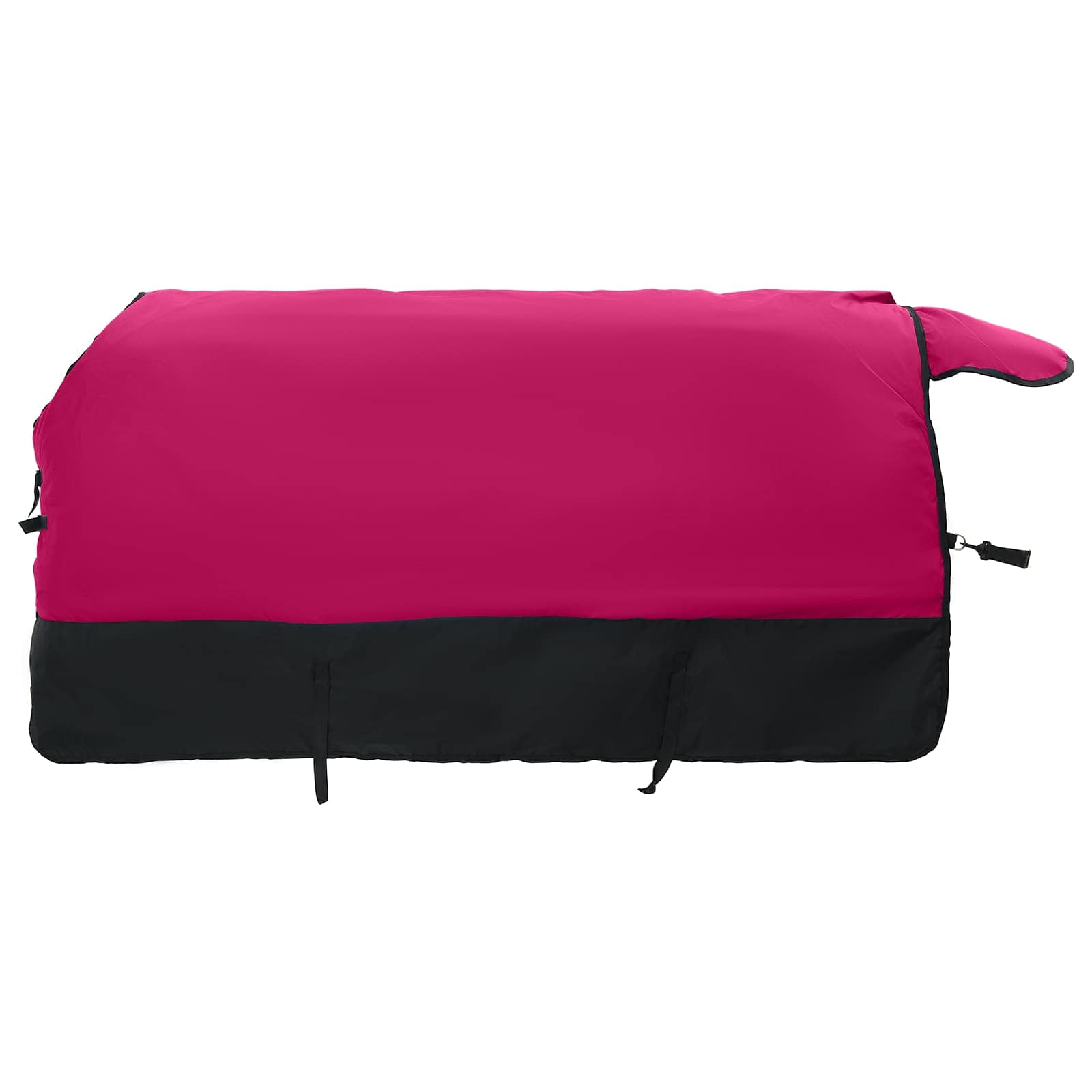 Cobertor de cavalo rosa e preto 105 cm poliéster