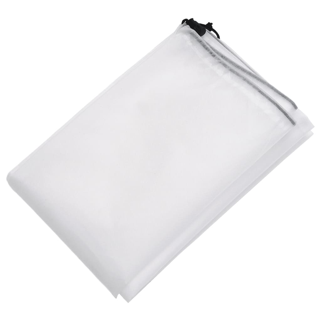Coberturas para plantas com cordão 8 pcs 70 g/m² 0,8x0,8 m