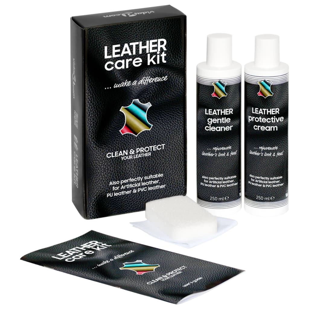 Kit tratamento de couro care kit 2x250 ml