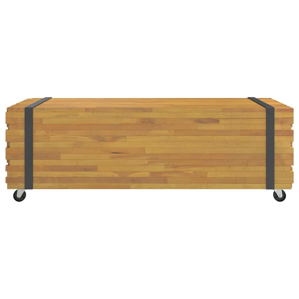 Mesa de centro 110x45x35 cm madeira maciça teca
